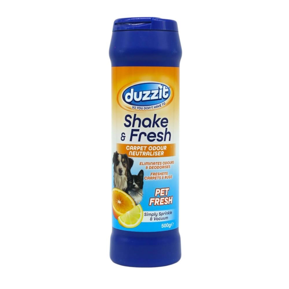 Освежитель для ковров с нейтрализацией запаха Duzzit SHAKE&FRESH Pet Fresh 500 г (НФ-00009095)