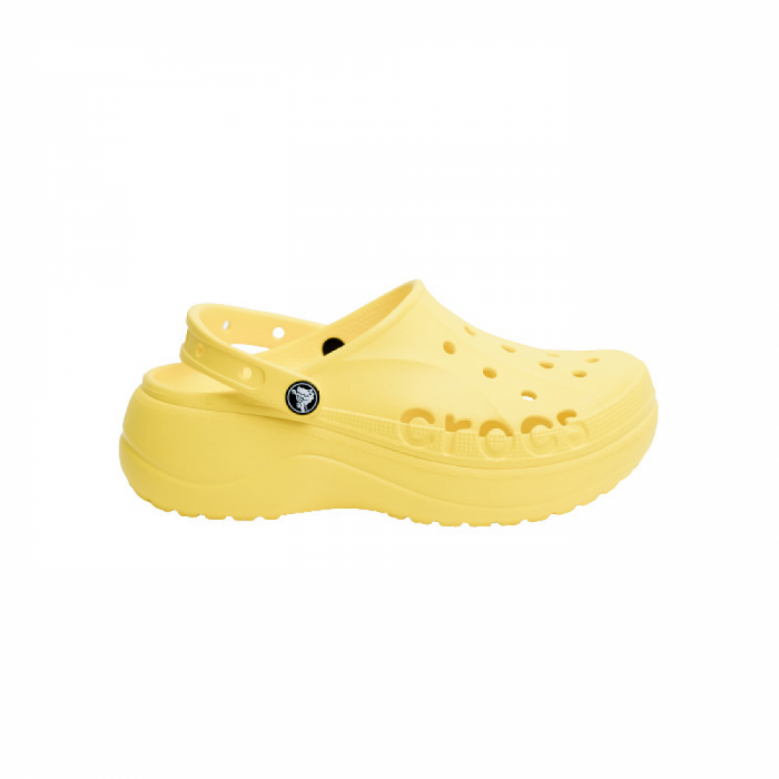 Крокси жіночі Crocs Baya Platform Clog р. 36-37 Жовтий (25573)