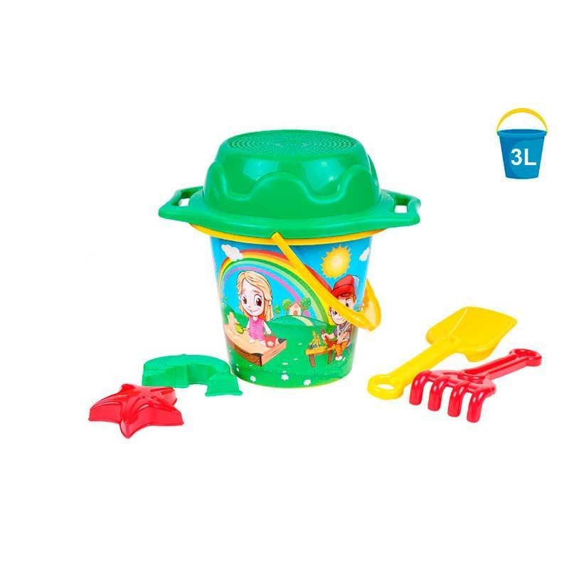 Набор для игры ТехноК П с песком пластиковый (1448B)