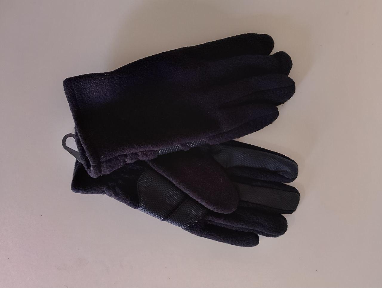 Перчатки сенсорные мужские спорт осень-зима экокожа/флис L Черный (42) - фото 2 Перчатки сенсорные мужские спорт осень-зима экокожа/флис L Черный (42) - фото 2