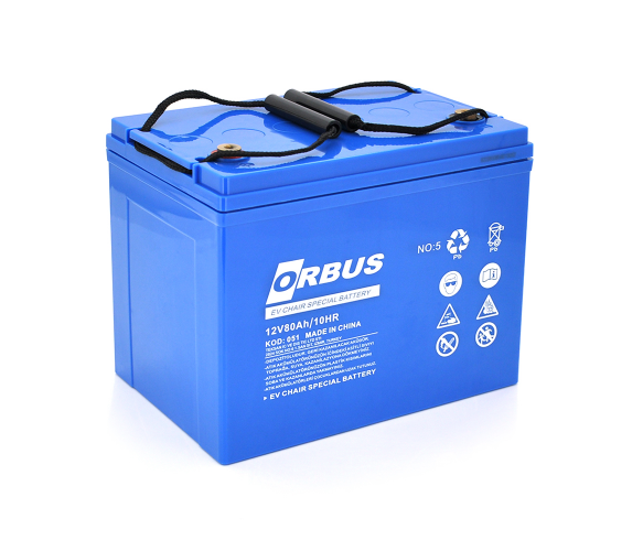 Акумуляторна батарея ORBUS EN-12-80 GEL 12V 80 Ah (2021583433)