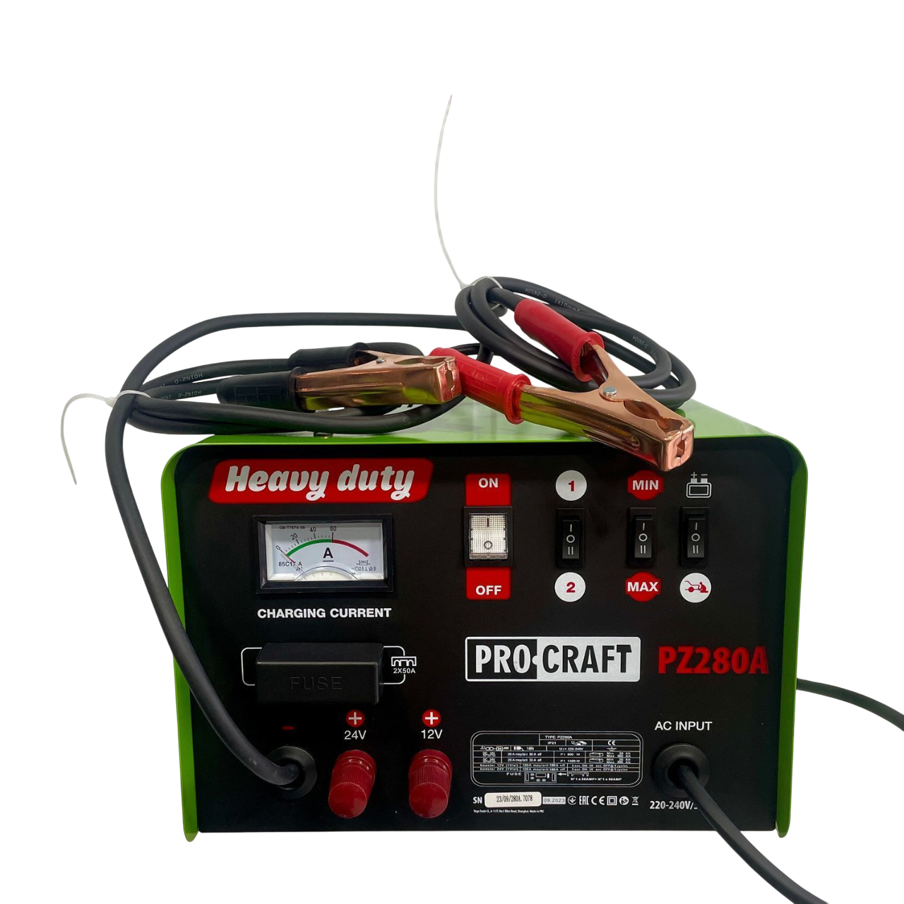 Пуско-зарядний пристрій ProCraft PZ280A 2024