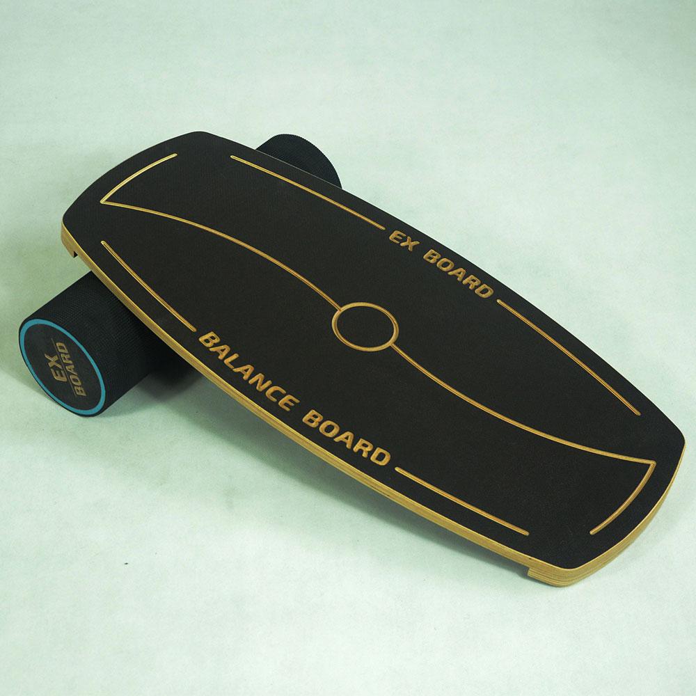 Балансборд Ex-board Black черный валик 13 см в резине (EX80) - фото 4 Балансборд Ex-board Black черный валик 13 см в резине (EX80) - фото 4