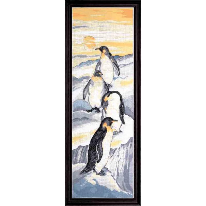 Набор для вышивания крестиком Design Works 2749 Penguins (19154) Набор для вышивания крестиком Design Works 2749 Penguins (19154)