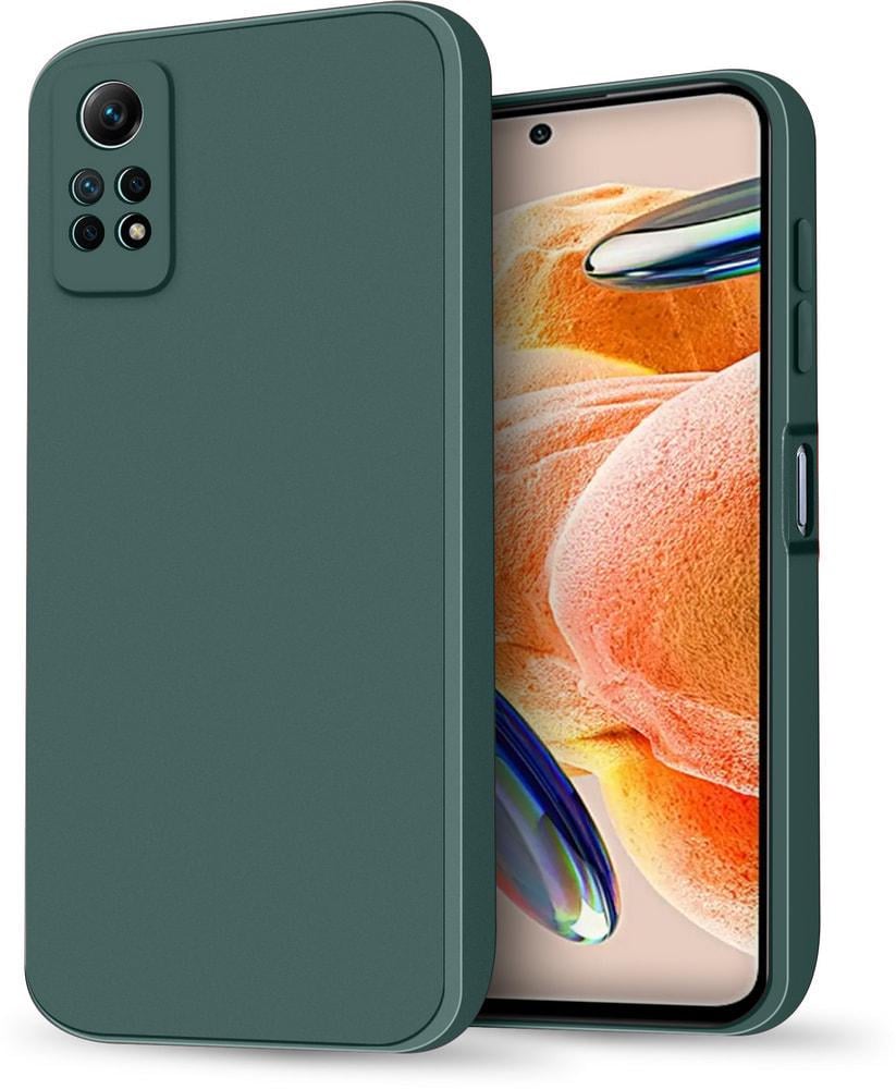 Силиконовый чехол HardCorner Xiaomi Redmi Note 12 Pro 4G (с микрофиброй) Green (34861-08)