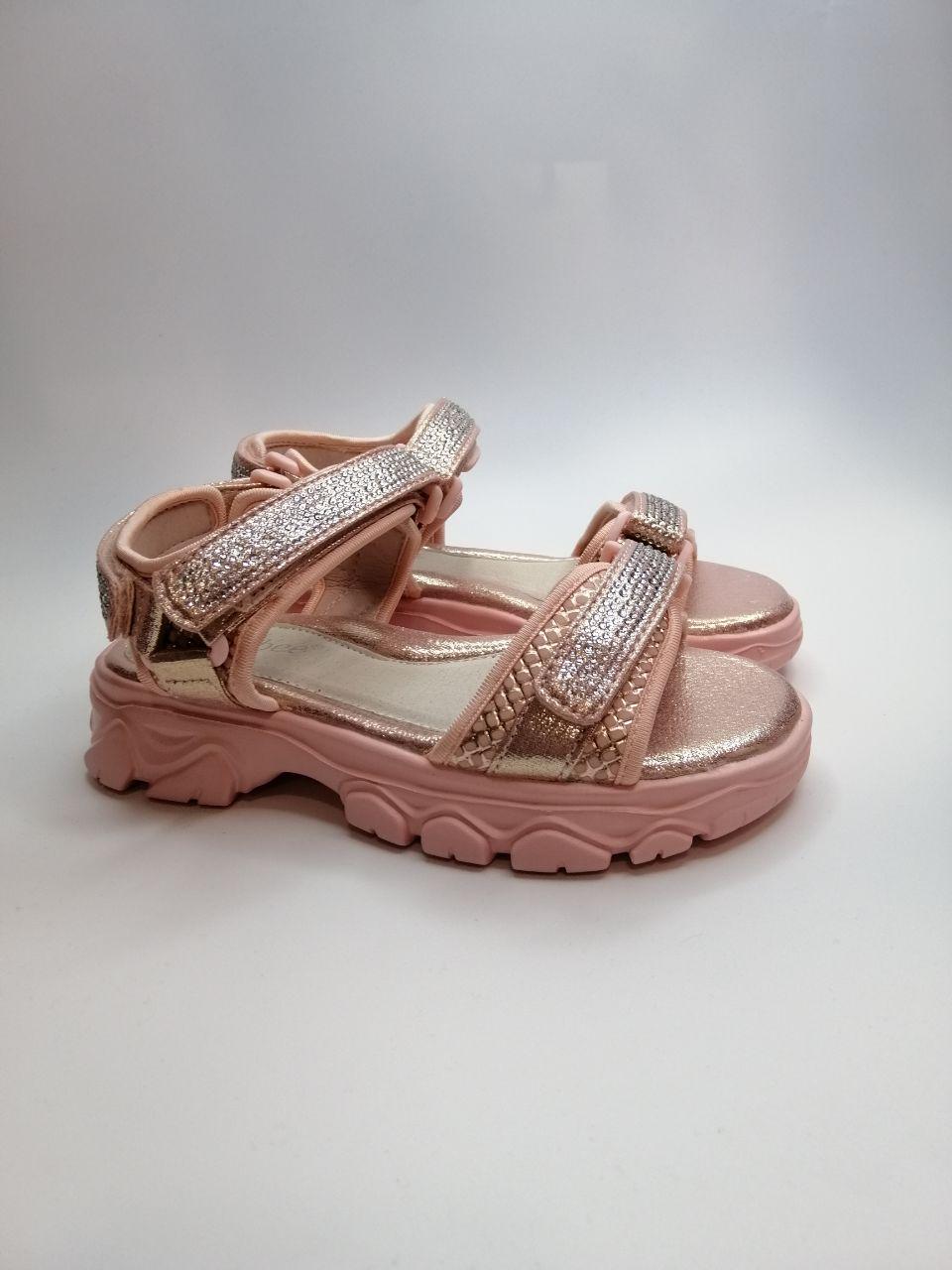 Босоніжки для дівчинки Clibee р. 37 24,8 см Рожевий (833 pink)