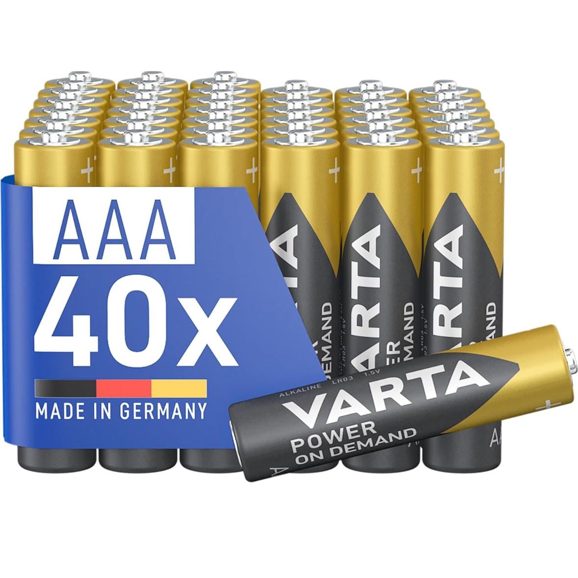 Батарейка Varta Super Heavy Duty AAA BLI 40 шт.