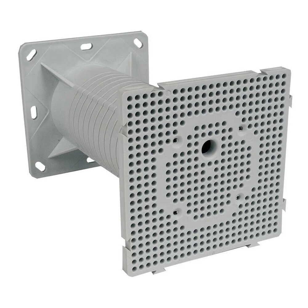 Коробка установча Копос внутрішня пластикова подовжена з монтажною панеллю 120х120х200 мм (MDZ_KB)