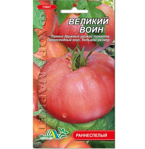 Семена томата Большой воин малиновый раннеспелый 0,1 г (25800)