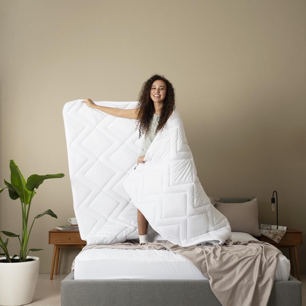 Одеяло IDEIA NORDIC COMFORT летнее 155х210 см Белый - фото 10