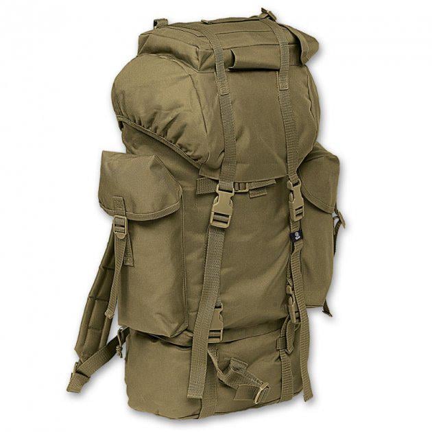 Рюкзак військовий Brandit Nylon 65 л Olive (24516)