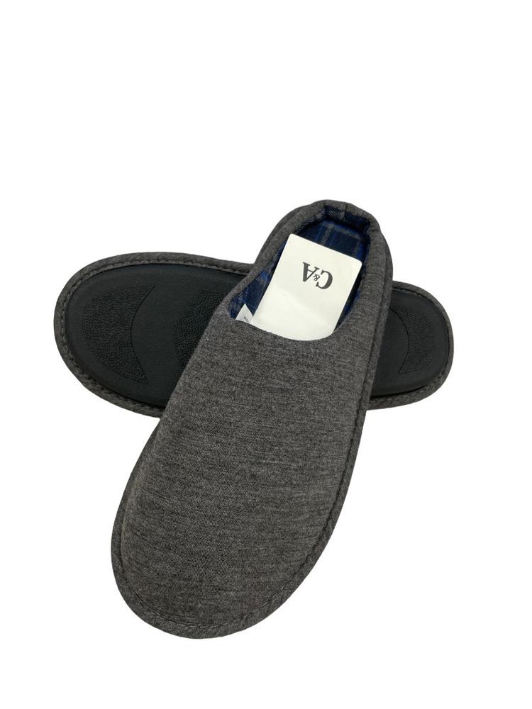 Тапки C&A 74174/2150259/61 р. 41/42 Темно-серый - фото 3 Тапки C&A 74174/2150259/61 р. 41/42 Темно-серый - фото 3