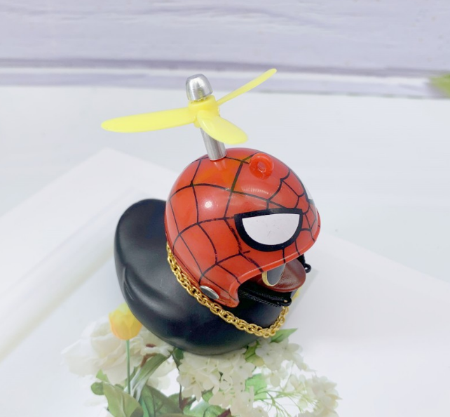 Фигурка Уткочка Супергерой в шлеме Человека-паука с пропеллером (2856019865) Фигурка Уткочка Супергерой в шлеме Человека-паука с пропеллером (2856019865)