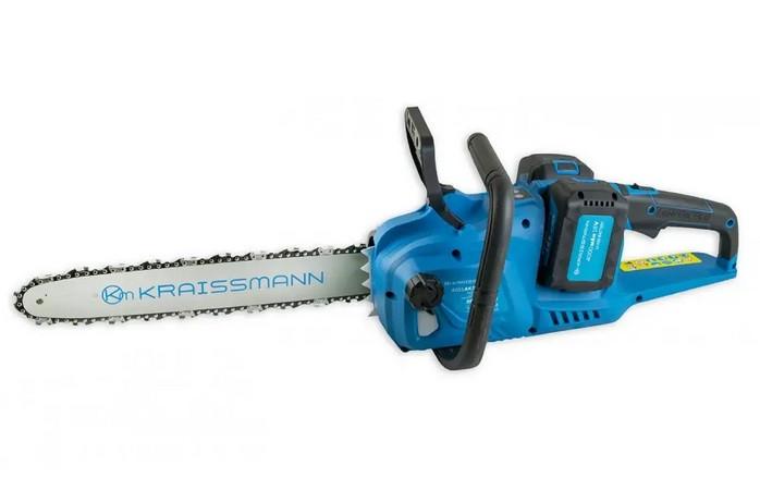 Аккумуляторная цепная пила KRAISSMANN 4051 AKS-BL 36/2 2 АКБ и зарядка (2140127483) - фото 3 Аккумуляторная цепная пила KRAISSMANN 4051 AKS-BL 36/2 2 АКБ и зарядка (2140127483) - фото 3