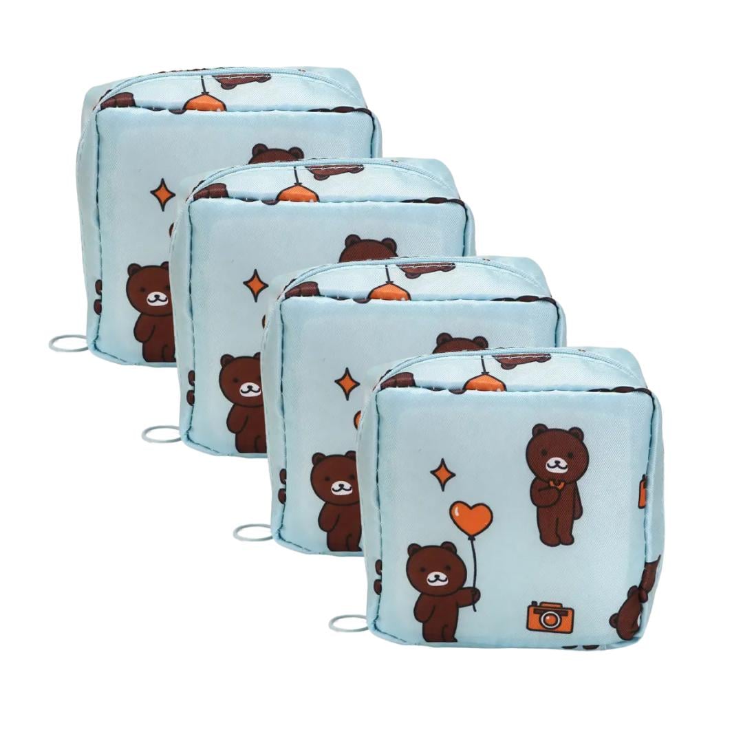 Косметичка-органайзер WonderCase Bear 4 шт. (id_1809)