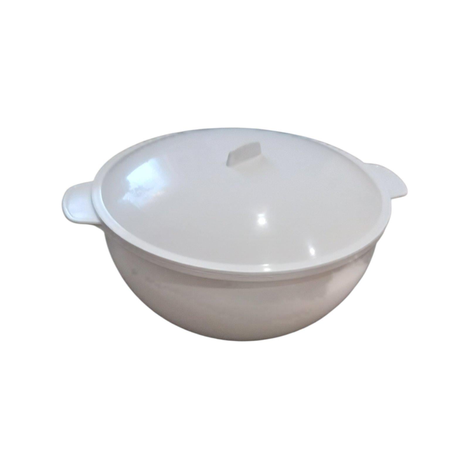 Супница с крышкой пластик 3 л Белій (1329)