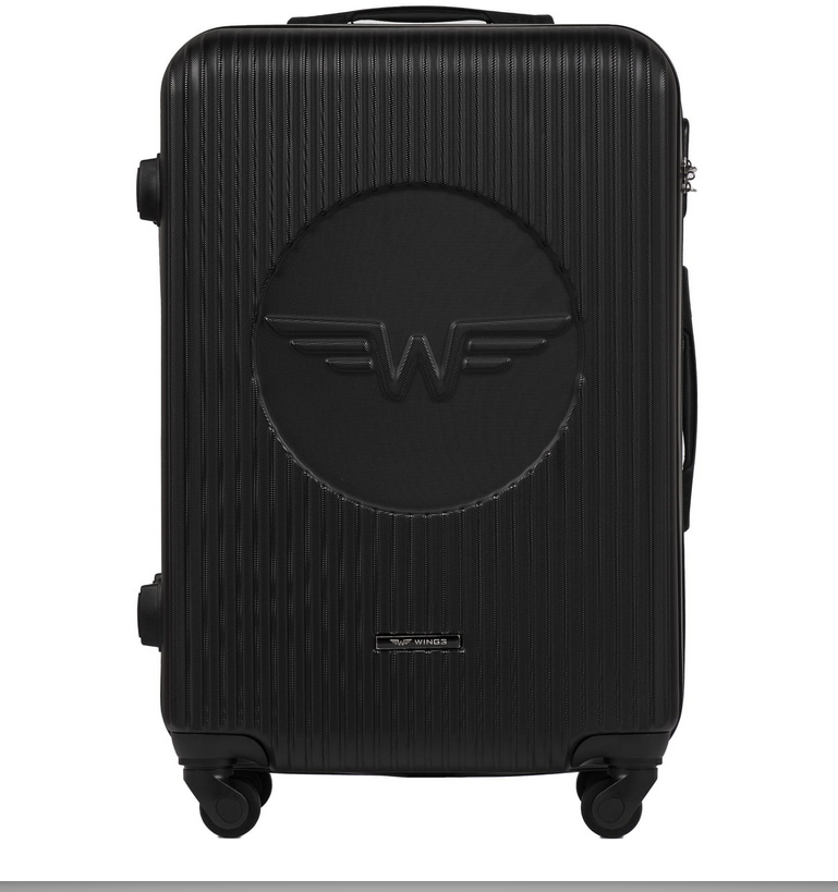 Чемодан дорожный Wings SWL01 S Черный (11123765)