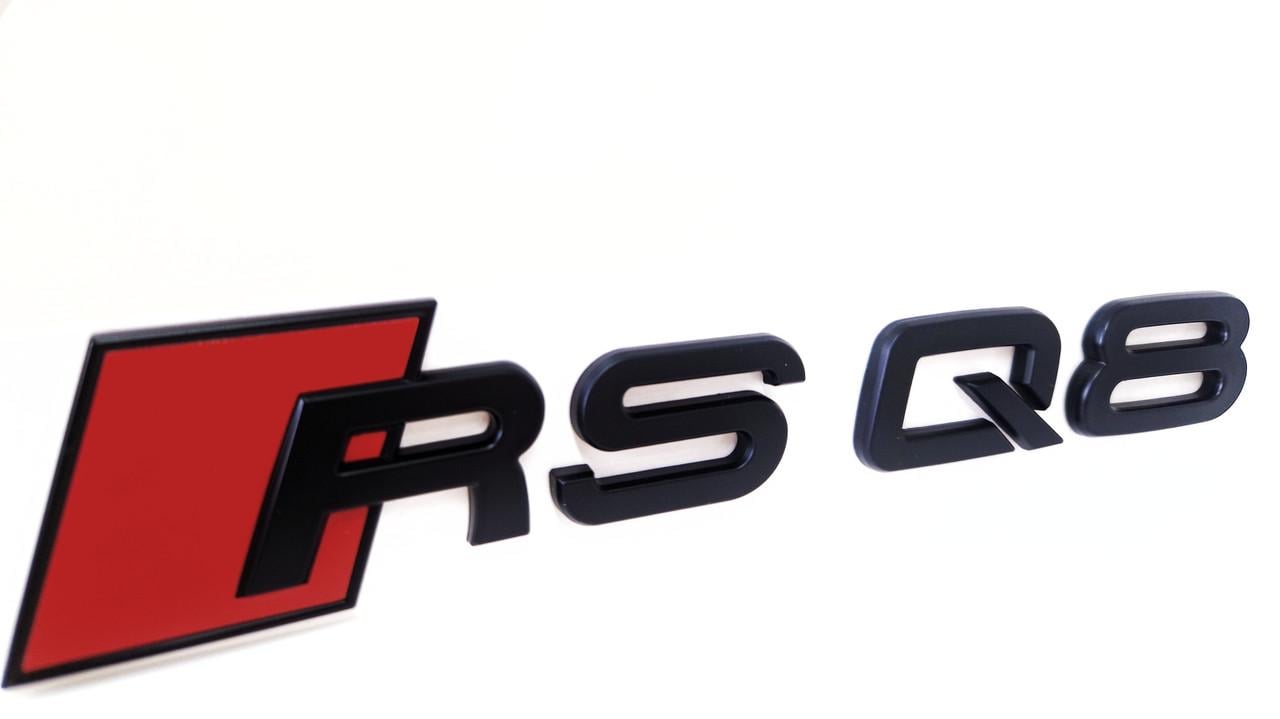 Емблема-напис Audi RSQ8 Matt black (2335822816)