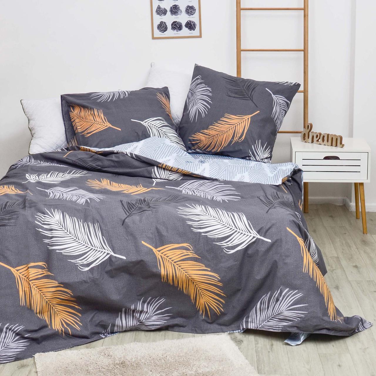 Постільна білизна Viluta Isleep 21144 з простирадлом на гумці ранфорс євро 180х200 см (25898036)