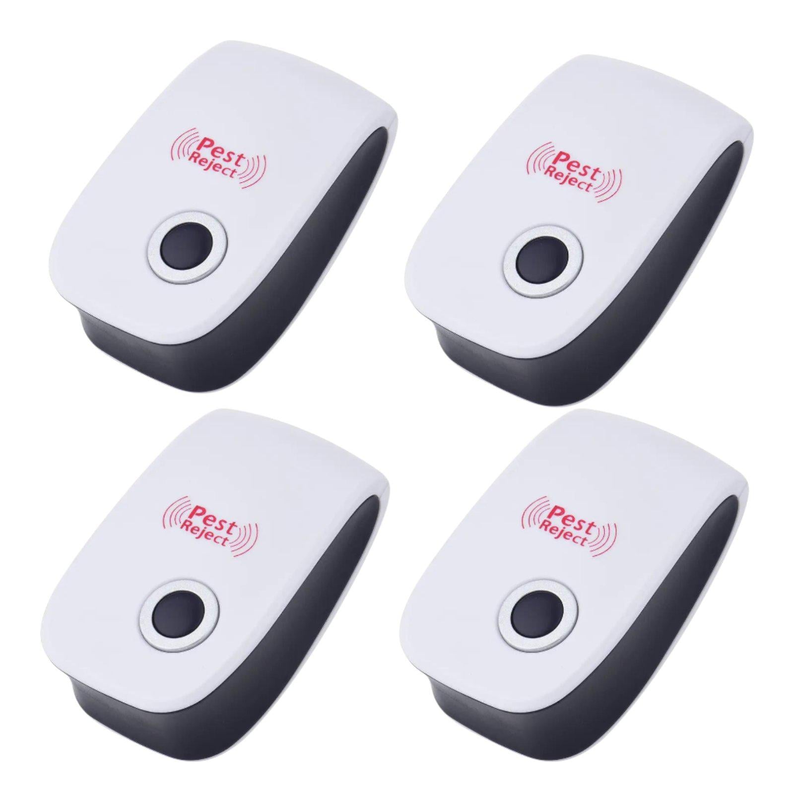 Отпугиватель ультразвуковой Ultrasonic Pest Repeller многоцелевой электронный 4 шт.