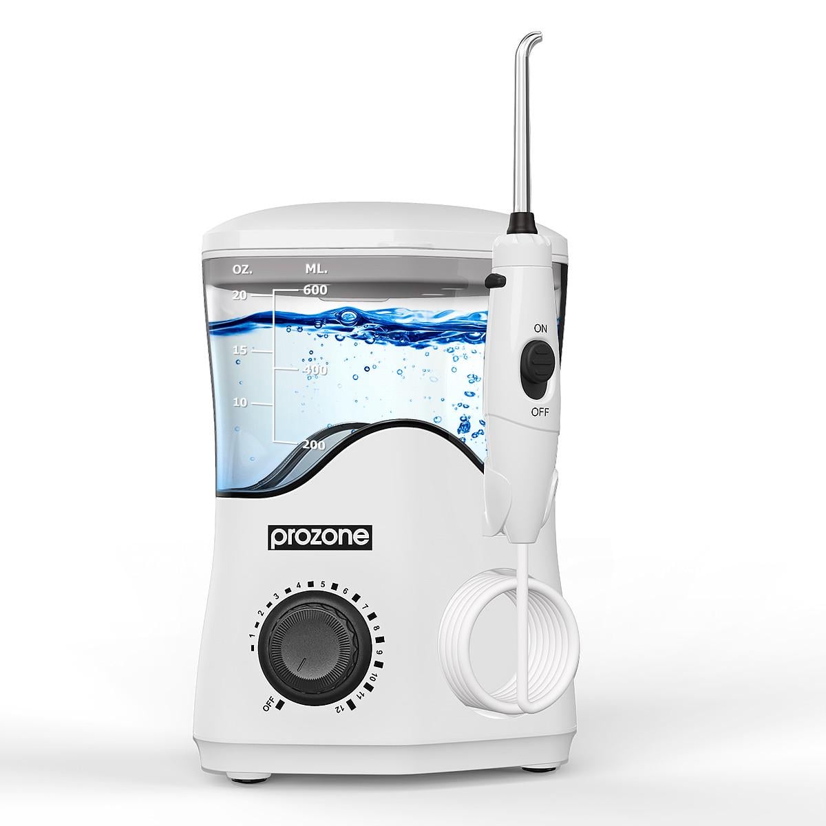 Ирригатор на умывальник ProZone D7 Compact Extended EU компактный 12 насадок Белый (2206)