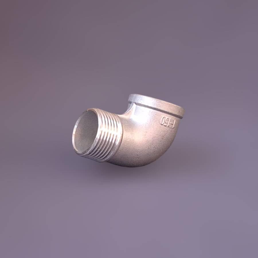 Відвід різьбовий DN25 ВН/ЗР н/ж сталь AISI304 90° Class 150 BSPP ISO 4144 1" (29203026) - фото 12 Відвід різьбовий DN25 ВН/ЗР н/ж сталь AISI304 90° Class 150 BSPP ISO 4144 1" (29203026) - фото 12