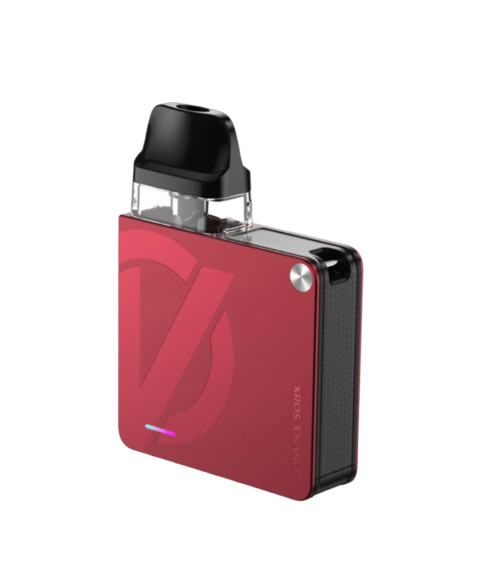 POD-система Vaporesso XROS 3 Nano Pod Kit многоразовая 1000 mAh 2 мл Magenta Red (862d858b) - фото 1