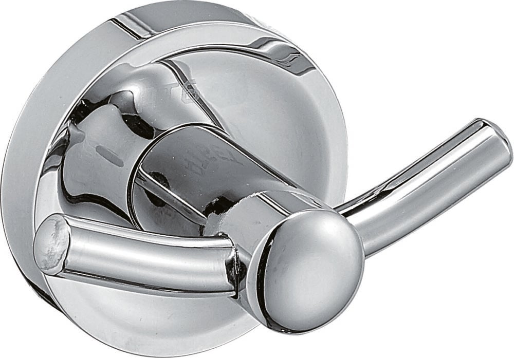 Настенный крючок двойной JVD Хром (8991439)