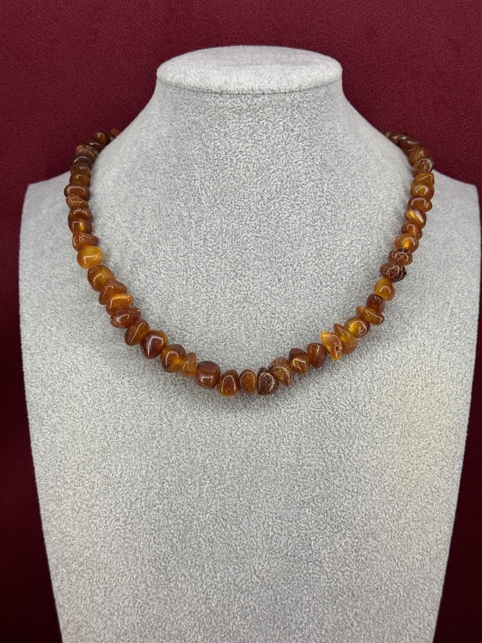 Бусы из янтаря лечебные 45 см (н-762)