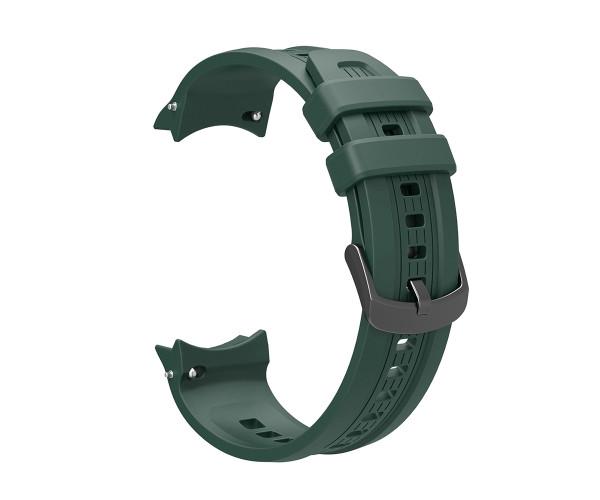 Силиконовый ремешок с чехлом для смарт-часов Amazfit Balance Зеленый Силиконовый ремешок с чехлом для смарт-часов Amazfit Balance Зеленый