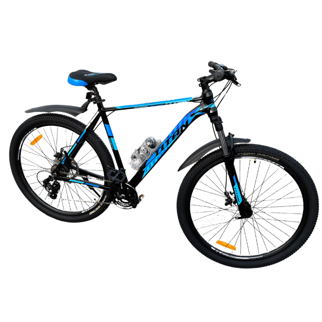 Велосипед Titan Arena 2025 29" 22" Black/Blue