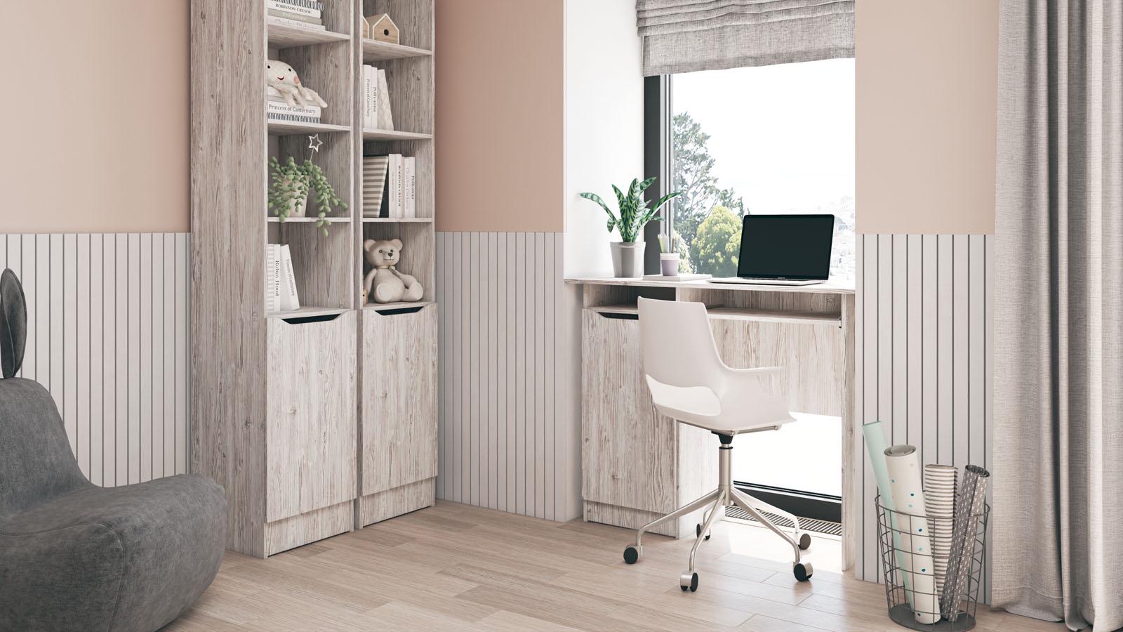 Письменный стол Світ меблів Локи из ДСП Артвуд светлый (51235) - фото 2 Письменный стол Світ меблів Локи из ДСП Артвуд светлый (51235) - фото 2