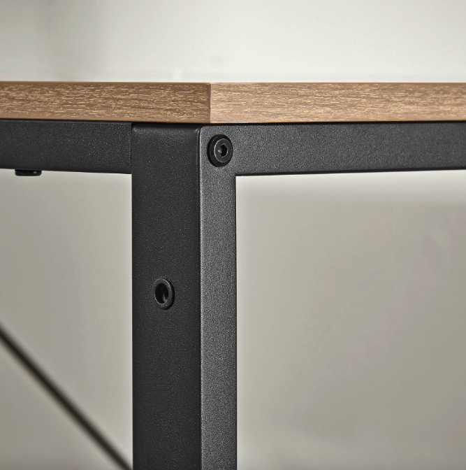 Компьютерный стол с боковыми полками Leobert Devoko Loft Натуральный (4648) - фото 5 Компьютерный стол с боковыми полками Leobert Devoko Loft Натуральный (4648) - фото 5