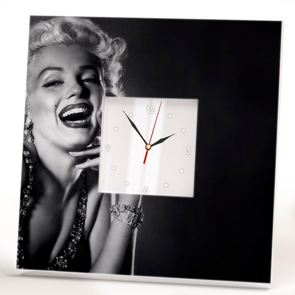Годинник Мерилін Монро до 260x260 мм (C03019)