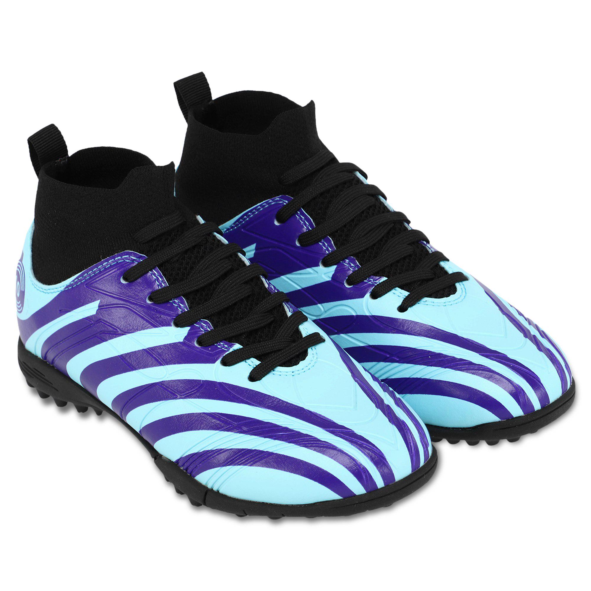 Сороконіжки футбольні LiJIN 8012-1-35-39-2 р. 37 Блакитний/Фіолетовий - фото 3 Сороконіжки футбольні LiJIN 8012-1-35-39-2 р. 37 Блакитний/Фіолетовий - фото 3