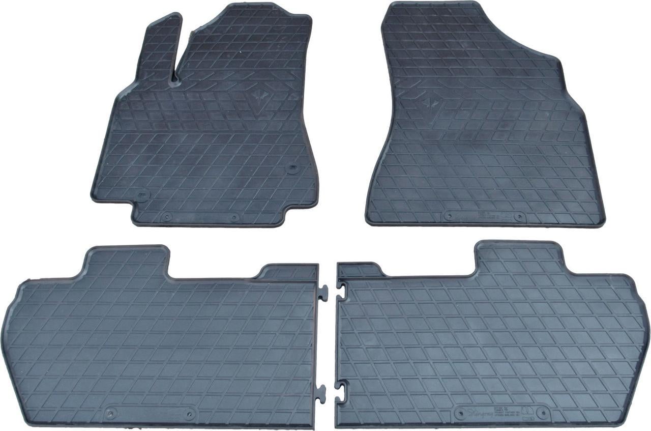 Коврики автомобильные в салон Stingray Citroen Berlingo с 08-18 г.в. 4 шт. Черный (15293236)