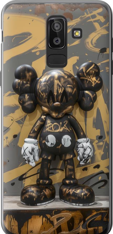 Чехол на Samsung Galaxy J8 2018 Bronze kaws (6097u-1511-42517)