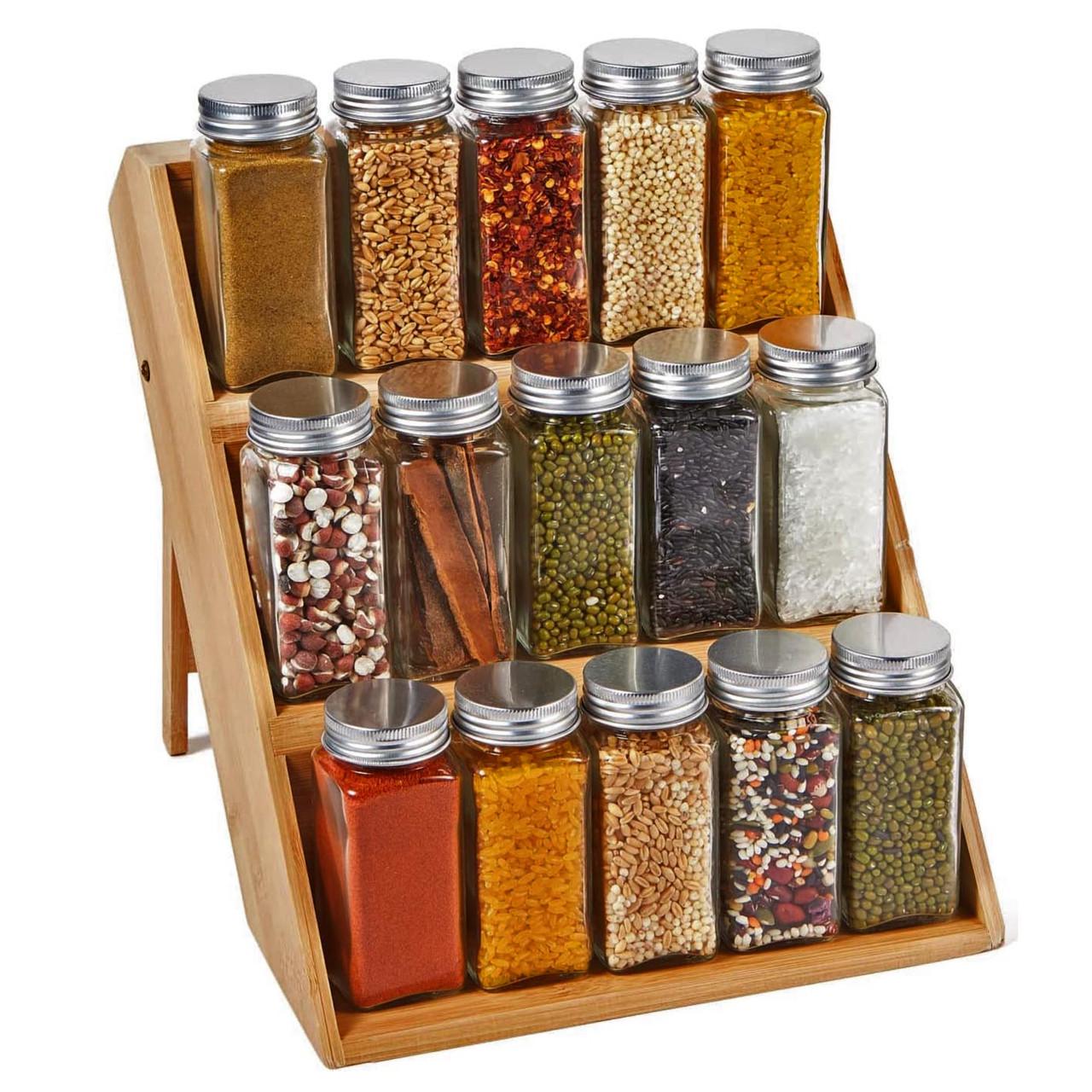 Органайзер для специй из дерева Ахар Сиена (СПЦ-004505)