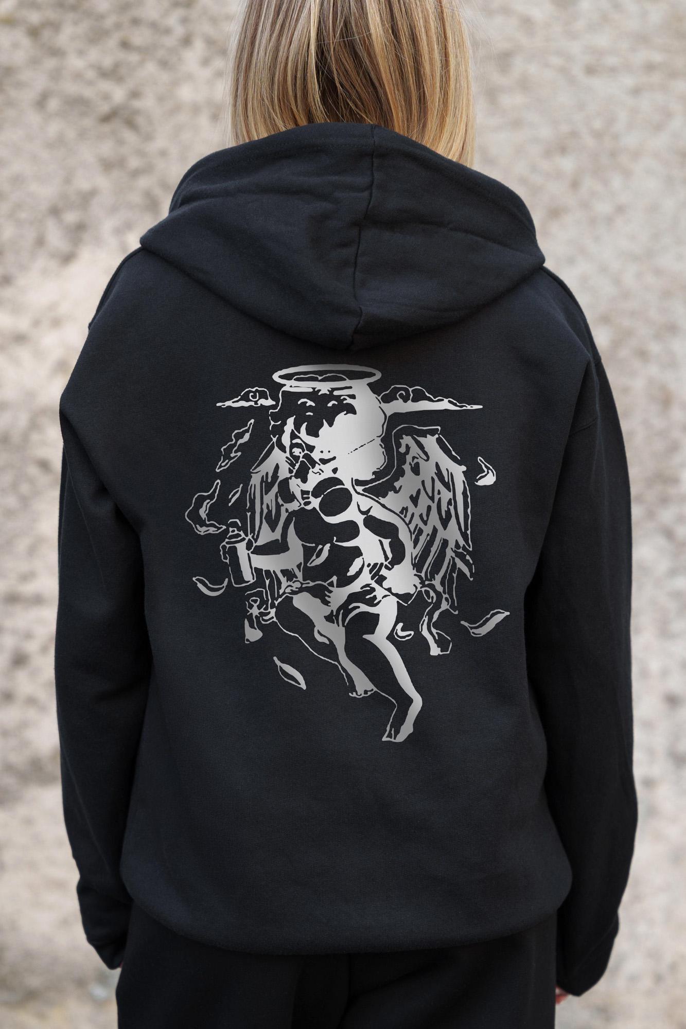 Худи-зип с принтом Without Respirator Kane S/M Black (S/M8055850) - фото 9 Худи-зип с принтом Without Respirator Kane S/M Black (S/M8055850) - фото 9