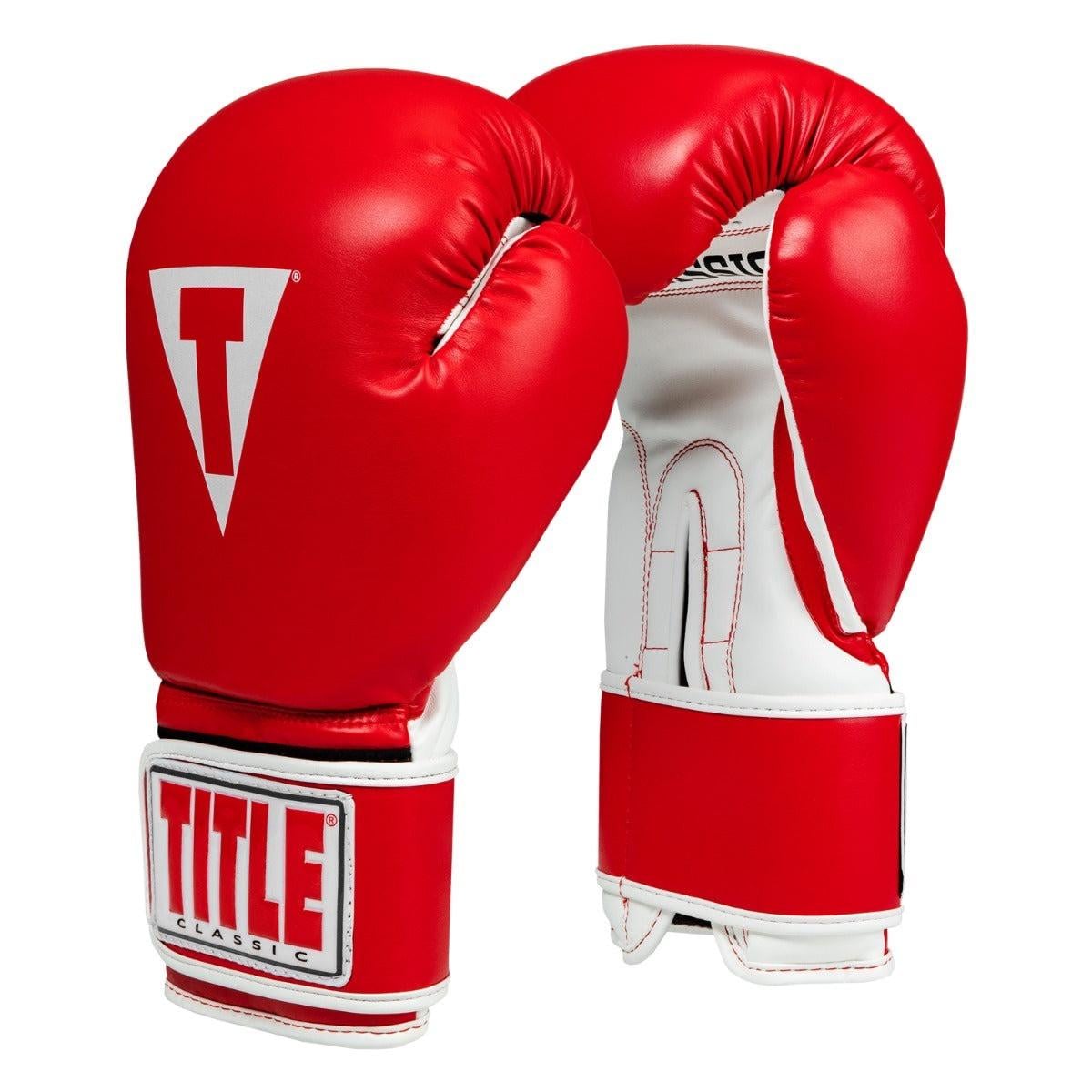 Боксерські рукавички TITLE Classic Pro Style 3.0 14 oz Red/White (CVVTG3 14 RD/WH) Боксерські рукавички TITLE Classic Pro Style 3.0 14 oz Red/White (CVVTG3 14 RD/WH)