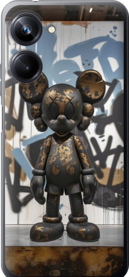 Чехол на Realme 10 Pro Bronze kaws v2 (6098u-2945-42517)