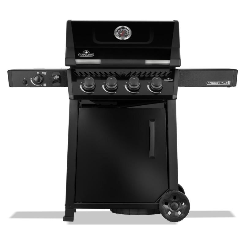 Гриль газовый Napoleon Freestyle PRO 425 с 4-мя основными горелками и боковым SIZZLE ZONE Черный (FP425DSIBPK-1-RC)