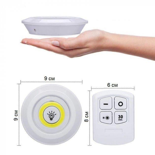 Нічник світлодіодний сенсорний LED light with Remote Control 3 шт. - фото 3 Нічник світлодіодний сенсорний LED light with Remote Control 3 шт. - фото 3