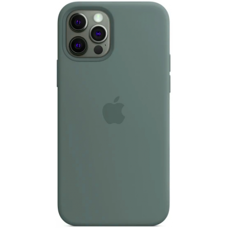Чехол GoVern Silicone Case Full для Apple iPhone 12 Pro Max Pine Green