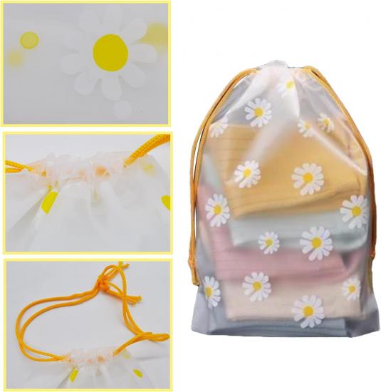 Набір пакетів для речей із зав'язками водонепроникних 15 шт. Transparent (128345) - фото 3