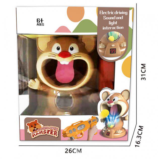 Воздушный тир Joy Acousto-Optic Hamster 1970A Мышонок - фото 5 Воздушный тир Joy Acousto-Optic Hamster 1970A Мышонок - фото 5