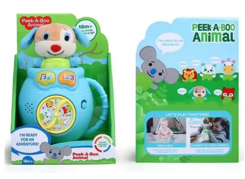 Музична іграшка Собачка 1912-5 вистрибує з горщика - фото 2