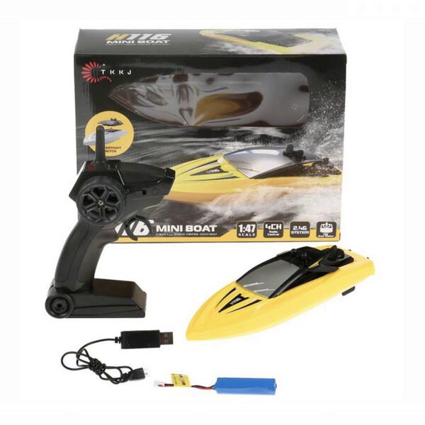 Катер на радиоуправлении детский Jia Yue Toys 23 см Желтый (59528) - фото 9 Катер на радиоуправлении детский Jia Yue Toys 23 см Желтый (59528) - фото 9