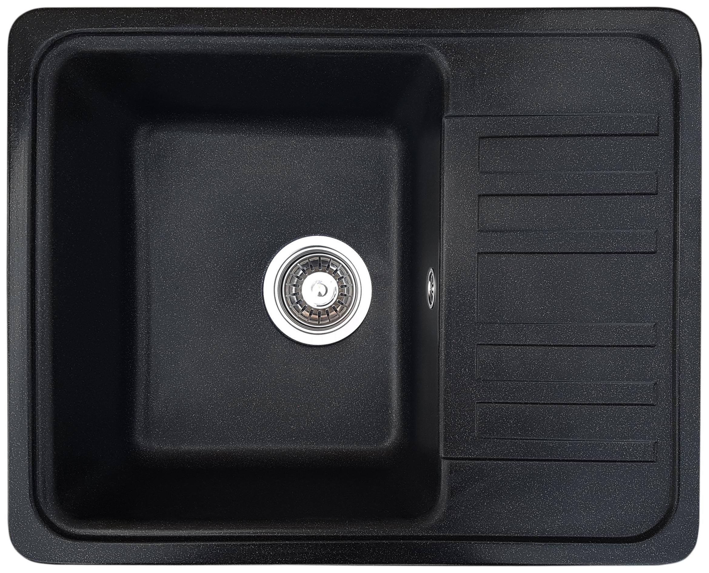 Мойка кухонная Valetti 9N 570х460 мм Черный