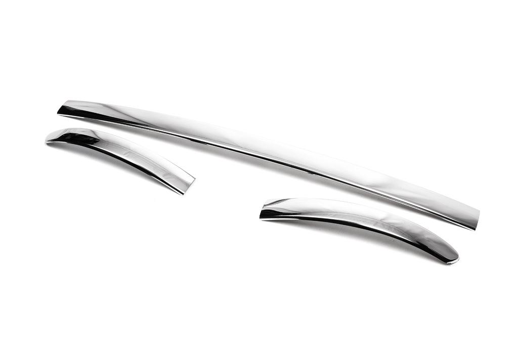 Накладки на задний торец бампера Omsa Line для Fiat Linea 2006-2018 гг. нержавеющая сталь Хром